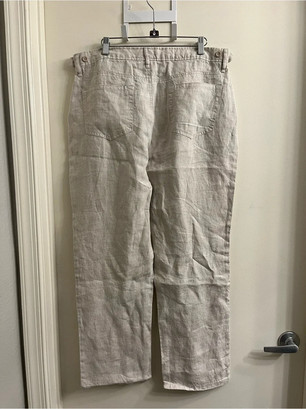 YoungLA Linen Monaco Pants Natural Linen Size Large
